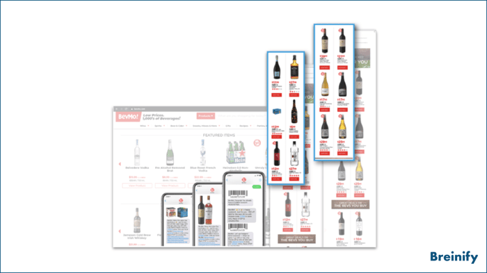 BevMo! SMS, email, and web experiences